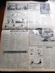 Cumhuriyet Gazetesi - 15 Şubat 1965 - Günün Notları Yazan Ecvet Güresin Köşe Yazısı - Adalet Partisi Genel İdare Kurulu Toplantı Yaptı - Cemal Gürsel 4'lü Koalisyon İstiyor - Adalet Partisi Görev Verilirse Hükümeti Kuracak -  İsmet İnönü Briç Oynadı Ve Kaybetti -  Ekrem Alican'ın İsmet İnönü'nün Düşürülmesinden Önce Yaptığı Konuşma - İlhan Selçuk Köşe Yazısı - Bozkırdaki Çekirdek Yazan Kemal Tahir Yazı Dizisi - Kızıl Çin Kuzey Vietnam Sınırına 200 Bin Asker Yığdı - Kiliseyle Franco Rejimi Arasında Mücadele Şiddetlendi - Rockefeller Tesisi Ankara Üniversitesine 2.250.000 Lira Bağışladı - İngiltere Kraliçesinin Sırlarını Bilen Tek Kadın Bobo - Malkoçoğlu Konu Ve Resim Ayhan Başoğlu - Sophia Loren'in Oynadığı Lady L Filmi Bitmek Üzere - Hülya Koçyiğit Sadri Alışık'la Yeni Bir Filmde Rol Alıyor Fotoğraf - James Bond Çizgi Roman - Georges Zautner - Ve Şans Galatasaray'a Güldü Beşiktaş'ı Yendi - Hakkı Yeten Kongreyi Açık Farkla Kazandı - Spor Toto Tahminleri - Yazık Oldu Beşiktaş'a