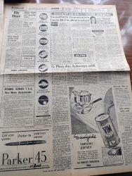 Cumhuriyet Gazetesi - 24 Şubat 1965 - Güç Görev Yazan Nadir Nadi Köşe Yazısı - Erzurum'da Kızamık Salgını - On Günde 121 Kişi Öldü - Ankara'ya Gelen Arabulucu Galo Plaza Kıbrıs'ta İki Cemaat Vardır Dedi - Rauf Denktaş Yeni Hükümetin Kıbrıs Tutumunu Beğendi - Kat Mülkiyeti Tasarısının Tümü Mecliste Kabul Edildi - Hükümet Programı Cuma Günü Okunacak - İlhan Selçuk Köşe Yazısı - Martin Luther King De Ölümle Tehdit Ediliyor - Harlemde Zenci Müslümanlara Ait Bir Mabet Kısmen Yandı - Amerikalıların Ay'a Attıkları Ranger 8 Değerli Resimler Gönderdi - Diana Dors İle Silvie Vartan İstanbul'da Tanıştı - Bozkırda Çekirdek Yazan Kemal Tahir Yazı Dizisi - İngiliz Filmi En İyi Saatler Oskar Adayı - Metin Erksan Suçlular Aramızda Filmini Yönetirken Leyla Sayar'a Direktif Veriyor Fotoğraf - James Bond Çizgi Roman - Malkoçoğlu Konu Ve Resim Ayhan Başoğlu - Beşiktaş'ta Muhittin Kıpçak Kadro Harici Bırakıldı - Fenerbahçe Kulübü 2. Başkanı Müslim Bağcılar İstifa Etti - Muhammed Ali Clay İle Liston Maçı