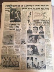 YENİ SABAH GAZETESİ 20 TEMMUZ 1962 YIL :25 SAYI :8387---Peru da asker idareye karşı halk ayaklandı --CHP nin Küçük Kurultay ı Bugün Toplanıyor --Sanayicilere 200 milyon lira kredi açılıyor --Barzani yi öldürmek için  tabanca  çalıp evden kaçtı --Polis Cihangir  cinayetinin katilini  nihayet  tespit etti ---Bir şilep hamam kubbesine oturdu --Onar ,Konuralpı yine vazifeden alacak ---Dahiliyenin tebliğleri :Siyavuşgil --Dış Olaylar: Kennedy nin yardım planı kabul edildi --Kalkınan memleketler konferansı sona erdi ---1961 Yılında 1.186 bin kişi hacı oldu --Davet :Pul gönderen parti kurucusu oluyor --700 metreden düştü burnu bile kanamadı --Sakat doğan bebeklerin öldürülmesi istendi --Vefa ve D.Spor için karar veriliyor --Yenal Boş dönmem dedi --Beşiktaş a göre Recep politika yapmak istemiş ---Fenerbahçe 5 futbolcuya bonservis veriyor ---Napoli Olimpiyat Hazırlığı Yapıyor ---Okuma bilmeyenlerin nisbeti yüzde altmış --Alam ,yeni İran  Başbakanı oldu --Avusturya da işçi istiyor --