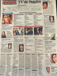 SABAH MELODİ GAZETESİ VE SABAH TELERAMA GAZETESİ - 21 Mart 1997 -Söyleyemedikleriniz-Süleyman Turan-Ah şu kocalar-Hale Pakcan-Mimi ile Muti-Patrıck Mc Donnel-Bizim Aile-Mort Walker-Dıck Browne-Marvın-Tom Amstrong-astroloji-Bugün ne yapalım-Erdoğan Sevgin-İstikbal mobilya-psikolog Birsen Özkan-Ali kırca—Sadettin teksoy-ferhunde hanımlar-siyaset meydanı-metin Yahya Üster—Elif Ergu-Bebeğim—1997 Türkiye güzeli-Halit Kıvanç-Demet Şener-Burak kut-Çağla Şikel-Nehan Mülazimler Burcu Esmersoy-Sezen Cumhur-Hülya Avşar-Kenan kalav-Ferdi Tayfur-taçbaş-Hale Soygazi-Aytaç Arman-Hakan Ural-iki yabancı--Kemal Sunal-gölgen Bengü