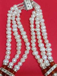 K7----DOĞAL İNCİ KOLYE GERDANLIK