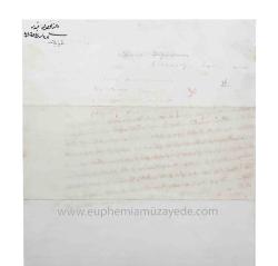 [OSMANLICA ŞARK DEMİRYOLLARI ŞİRKETİ TARAFINDAN VERİLEN ÖĞRENCİ PASOSU KONULU EVRAK] 1910 Maarif-i Umumiyye Nezareti antetli kağıt üzerine Darülfünun Ulum-ı Âliyye-i Diniyye ve Edebiyat şubeleri müdüriyetine yazılmış