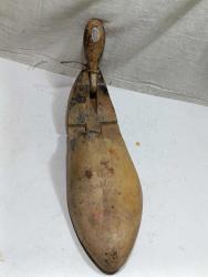 ESKİ AHŞAP AYAKKABI KALIBI--BİR ADET