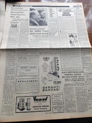 Cumhuriyet Gazetesi - 27 Şubat 1965 - Boşuna Gayretler Yazan Nadir Nadi Köşe Yazısı - Yedek Astsubaylık Süresi 2 Yıl Olacak - Meclis Ve Senatoda Hükümet Programı Okundu - Süleyman Demirel İnşaat Mühendisleri Kongresinde Konuştu - Kızamık Yazan Profesör Doktor Sadi Irmak - Tehlikeli Hastalıklarımız Yazan İlhan Selçuk Köşe Yazısı - Zenci Müslümanların Kongresi Gergin Bir Hava İçinde Açıldı - El Elden Üstündür Sülün Osman Dolandırıldı - Yunus Emre'nin Mezarı Bir Türlü Paylaşılamadı - Genç Oyuncu Sema Özcan Sahnede Yıldız Kenter'in Elinde Patlayan Silahla Yaralandı - Frank Sinatra Gina Lolllobrigida İle Beraber Parlayan Süngüler Filminin Bir Sahnesinde Fotoğraf - James Bond Çizgi Roman - Malkoçoğlu Konu Ve Resim Ayhan Başoğlu - Poto Poto Yazan Erich Von Strocheim Yazı Dizisi - Beşiktaş Lig Sonuncusu Beykoz İle Oynuyor - Fenerbahçe 2. Başkanlığından İstifa Eden Müslim Bağcılar Yardımı Kesmiyor Fakat - Spor Toto'ya 3 Yedek Maç Konuluyor - Basketbolda Fenerbahçe Şampiyonluğu Garantiledi