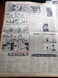 Cumhuriyet Gazetesi - 27 Şubat 1965 - Boşuna Gayretler Yazan Nadir Nadi Köşe Yazısı - Yedek Astsubaylık Süresi 2 Yıl Olacak - Meclis Ve Senatoda Hükümet Programı Okundu - Süleyman Demirel İnşaat Mühendisleri Kongresinde Konuştu - Kızamık Yazan Profesör Doktor Sadi Irmak - Tehlikeli Hastalıklarımız Yazan İlhan Selçuk Köşe Yazısı - Zenci Müslümanların Kongresi Gergin Bir Hava İçinde Açıldı - El Elden Üstündür Sülün Osman Dolandırıldı - Yunus Emre'nin Mezarı Bir Türlü Paylaşılamadı - Genç Oyuncu Sema Özcan Sahnede Yıldız Kenter'in Elinde Patlayan Silahla Yaralandı - Frank Sinatra Gina Lolllobrigida İle Beraber Parlayan Süngüler Filminin Bir Sahnesinde Fotoğraf - James Bond Çizgi Roman - Malkoçoğlu Konu Ve Resim Ayhan Başoğlu - Poto Poto Yazan Erich Von Strocheim Yazı Dizisi - Beşiktaş Lig Sonuncusu Beykoz İle Oynuyor - Fenerbahçe 2. Başkanlığından İstifa Eden Müslim Bağcılar Yardımı Kesmiyor Fakat - Spor Toto'ya 3 Yedek Maç Konuluyor - Basketbolda Fenerbahçe Şampiyonluğu Garantiledi