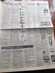 Cumhuriyet Gazetesi - 28 Şubat 1965 - Günün Notları Yazan Ecvet Güresin Köşe Yazısı - Yeni Tip Biralar Yarın Satışa Çıkıyor - Genelkurmay Başkanlığında Suat Hayri Ürgüplü İle Milli Savunması Bakanı Hasan Dinçer İştiraki İle Toplantı Yapıldı - Kıbrıs Birliği Mart'ta Gidiyor - Toprak Su İşleri 1 Milyarlık Yatırım Yapıyor - Hükümetle Radyonun Arası Açıldı -  Sağlık Ve Sosyal Yardım Bakanı Faruk Sükan Geldi - Çetin Altan'ın Kitabı Yazan İlhan Selçuk Köşe Yazısı - Malcolm X'in Cenazesi Dün Kaldırıldı - Zaza Traş Bıçağı - Bozkırdaki Çekirdek Yazan Kemal Tahir Yazı Dizisi - Haftanın Şakası Yazan Burhan Felek - Hüseyin Rahmi Gürpınar'ın Gulyabanisi Piyes Haline Getiriliyor - James Bond Çizgi Roman - Malkoçoğlu Konu Ve Resim Ayhan Başoğlu - Dört İngiliz Aktörü İstanbul'da Machbet'i Değişik Biçimde Temsil Edecekler - Beşiktaş Yine Puan Verdi - Galatasaray Başkentte Demirspor'a Takıldı - Beyrut'a Gidecek Kaynak Ekibi Belli Antrenör Mahmut Eroğlu Sakatlandı - Eusebio Avrupa Kupası Gol Kralı