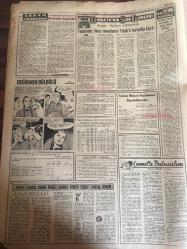 YENİ SABAH GAZETESİ 17 EKİM 1963 YIL :26 SAYI :8834--Lokomotif olayı dün de görüşüldü : Adalet Partili bir  hatip İhsan Ş.Dura nın milletin hakkını korunmadığını ileri sürdü --Müstakil aday Mümtaz Tarhan Her Davanın Çaresi Bulunur Dedi --İnönü Azizoğlu nun da istifası için diretiyor ---Avukatı ,hakim ve sanığı da kadın dava --Gaziantep te askeri bir kamyon devrildi 7 er öldü ,2 yaralı var ---Yeni döviz kurları ilan edildi ---Bol keseden bağışlama :Siyavuşgil --14 Kanser çeşidi yeni ilaçlarla yok ediliyor --Fenerbahçe ikinci turda ---Beşiktaş ,Bükreş de Rapid ile oynuyor --France Football Galatasaray dan ateşli bir takım diye bahsediyor ---Galatasaray bugün İzmir e gidiyor --Türkiye -İsrail Milli Baltrap Karşılaşması Bugün Başlıyor ----Adayların Şu Silik Manzarası --
