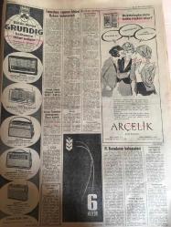 YENİ SABAH GAZETESİ 15 EKİM 1963 YIL :26 SAYI :8832--Temaslara rağmen dün de İçişleri Bakanı bulunamadı --Hudut beyan namesi kalkıyor --Yeni adaylar çok şey vaad etmiyor --Hacettepe Tıp Fakültesi Açıldı --Marpuçcularda 500 ton patlayıcı madde varmış --H.Baradan ın kelepçeleri tam 5 saat açılamadı ---Annesini  bağlayıp kesmek için bir kütüğe yatırmış ---Mantar tabancası : Siyavuşgil ---Bir ankete göre Kennedy nin itibarı her gün daha azalıyor ---Fenerbahçe Ploeşti de ilk antrenman yaptı --Beşiktaş ın Bükreş kafilesi dün gitti --Federasyon Yenal ve UEFA müşahidinden rapor isteyecek ---Kasırga Küba da 1000 kişinin ölümüne sebep oldu ---Kanalizasyon suları bir yerden denize  akacak --Konyalı bir tacirin 20 bin lirası çalındı --Vaiont ta bir yeni heyelan daha başladı --Ölümün dördüncü senesinde :Osman Nihat Akın ı anıyoruz --Behiye Aksoy ayrıldı --Yüksek atlama olimpiyat rekoru kırıldı : 2.20--Avrupa Basketbol Şampiyonasını Rusya Kazandı ---