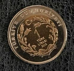 2010 SİVAS KANGAL KÖPEĞİ BİMETAL HATIRA PARASI