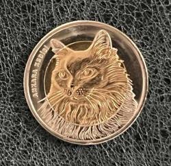 2010 ANKARA KEDİSİ BİMETAL HATIRA PARASI