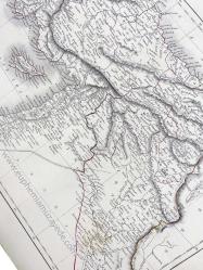 [19. YÜZYIL OSMANLI DEVLETİNİN ASYA TOPRAKLARINI GÖSTEREN HARİTA] Turkey in Asia. Engraved by S. Hall Bury St. Bloomsbury, Sidney Hall, 1835.