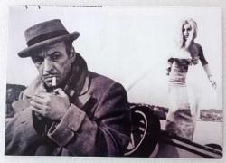 SADRİ ALIŞIK * AYLA ALGAN - Ah güzel İstanbul filminden ~ Ebat : 21 X  14.5