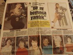 Emel Sayın ,Bir ay boyunca yandık . Hülya Avşar