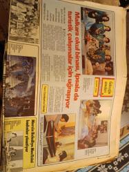 Gazete sayfaları - 1977 Yılları muhtelif  magazin sayfaları 12 Adet parça