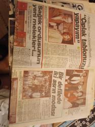 Gazete sayfaları - 1977 Yılları muhtelif  magazin sayfaları 12 Adet parça