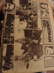 Fotoroman / Çizg roman sayfaları 1977 yılları orta sayfaları 12 adet orta sayfalar
