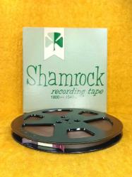 VINTAGE SHAMROCK RECORDING TAPE 1800 FT. / 549 M , KULLANILMAMIŞ MAKARA BANT MADE IN U.S.A.