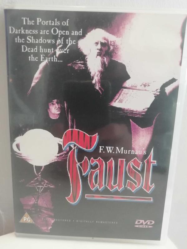 FAUST 1926 murnau eureka dvd film - Efemera - kitantik