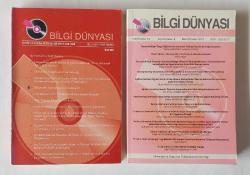 BİLGİ DÜNYASI / INFORMATION WORLD Üniversite ve Araştırma Kütüphanecileri Derneği [ÜNAK] Yayın Organı, 2000 - 2013, Cilt: 1 - 14, Sayı: 1 - 2 [28 ADET, TAM TAKIM]