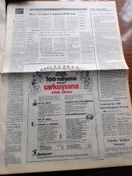 Cumhuriyet Gazetesi - 11 Eylül 1972 - Süleyman Demirel İstanbul Adalet Partisi İl Kongresinde Konuştu Devleti Yeniden Kurmak Zorunlu - Olimpiyat Köyünde Silah Sesleri Heyecan Yarattı - 19 Ülkenin Gazetecileri Basın Özgürlüğüne Sorununu Tartışıyor - 1958'de Temeli Atılan İzmir Tiyatro Sarayı Ortada Kaldı - 50. Yılda Trafik Suçlarının Da Affı İstendi - Faruk Ilgaz İl Başkanı Seçildi - Çarpışan Çarklar Yazan Şevket Süreyya Aydemir Köşe Yazısı - Oktay Akbal Köşe Yazısı - Malkoçoğlu Konu Ve Resim Ayhan Başoğlu - Dişi Bond Çizgi Roman - İzmir'in İçinde Samim Kocagöz'ün Romanı Yazı Dizisi - Doktor Cemil Yıldız İncesu'nun Romanı Yazı Dizisi - Abdülcanbaz Çizen Turhan Selçuk - Fenerbahçe Adana'yı Osman İle Yendi - Boksta En Fazla Altını Küba Aldı - 1972 Münih Olimpiyatı - Basketbol Finalinde Skandal Şampiyon Bir Gün Sonra Belli Olacak