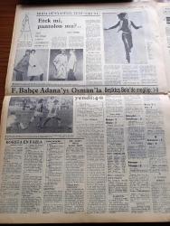 Cumhuriyet Gazetesi - 11 Eylül 1972 - Süleyman Demirel İstanbul Adalet Partisi İl Kongresinde Konuştu Devleti Yeniden Kurmak Zorunlu - Olimpiyat Köyünde Silah Sesleri Heyecan Yarattı - 19 Ülkenin Gazetecileri Basın Özgürlüğüne Sorununu Tartışıyor - 1958'de Temeli Atılan İzmir Tiyatro Sarayı Ortada Kaldı - 50. Yılda Trafik Suçlarının Da Affı İstendi - Faruk Ilgaz İl Başkanı Seçildi - Çarpışan Çarklar Yazan Şevket Süreyya Aydemir Köşe Yazısı - Oktay Akbal Köşe Yazısı - Malkoçoğlu Konu Ve Resim Ayhan Başoğlu - Dişi Bond Çizgi Roman - İzmir'in İçinde Samim Kocagöz'ün Romanı Yazı Dizisi - Doktor Cemil Yıldız İncesu'nun Romanı Yazı Dizisi - Abdülcanbaz Çizen Turhan Selçuk - Fenerbahçe Adana'yı Osman İle Yendi - Boksta En Fazla Altını Küba Aldı - 1972 Münih Olimpiyatı - Basketbol Finalinde Skandal Şampiyon Bir Gün Sonra Belli Olacak