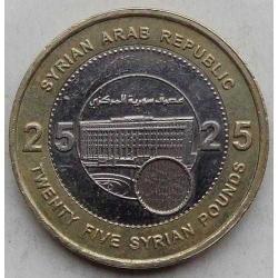 Suriye-25 Paund-2003-BiMetal-ÇÇT/ÇT/T