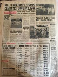 YENİ SABAH GAZETESİ 1 OCAK 1963 YIL :25 SAYI :8552--Otomobil ithali için iki milyon dolarlık tahsis kabul edilmedi ---Barzani kuvvetleri dağıldı --Avrupa ve Amerika da karakış --Gürültü yüzünden intihara kalkıştı --1962 nin en mühim hadiseleri :Küba 22 Şubat ve Plan ---Gürsel Bazı üzücü olayların piyasaya tesiri büyük dedi --ÇOMBE gerilla savaşı yapacak --İki milyon lira İstanbul a çıktı ---Bir günlük mütareke :Siyavuşgil --Bir gün daha sabredemeyen 52 kumarbaz  suçüstü yakalandı ---1000 Yıllık Bir Gol Boşaltılıyor --1962 de Sinema : Geçen sene Türk ve Dünya Sineması için duraklama devri Oldu ---Yılın son günü  yurtta 5 cinayet işlendi --Sinema : Garsonun marifetleri --Şirinyer cinayetinin esrarı aydınlanıyor ---Milli Ligin İkinci Devresi Cumartesi Günü Başlıyor ---APAK Federasyonu için yeni komiteler kuruyor --Voleybol de Galatasaray ,İsrail Milli Takımına Yenildi :3-1--Galatasaray İzmir den 2 Sakatla Döndü --İTÜ Belçika da galip : 65-37--Dünyanın en iyi on bir futbolcusu --