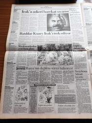 Cumhuriyet Gazetesi - 10 Temmuz 1993 - Şair Metin Altıok'da Öldü - İrticanın Eğitim Kampları - Şeytan Ayetleri Yazarı Salman Rüşdü'den Cumhuriyet'e Özel Demeç Suçlu Aziz Nesin Değil Yobazlar - İmam Erdal İnönü'yü Münafıklıkla Suçladı - Rıfat Ilgaz Son Yolculuğuna Uğurlanıyor - Eurovision Artık Hayal Oldu - Tansu Çiller Türk İş'i Yumuşattı - Kağıthane İşçisi SHP'yi İşgal Etti - Mesut Yılmaz Anayol'un Şansı Yok dedi - Madımak Oteli Utanç Müzesi Oluyor - Sivas Katliamında Kimin İhmali Var - İstanbul Barosu Başkanı Turgut Kazan - Sivas Katliamı Protestolarına Valilikten Yasak - Aziz Nesin'in İfadesini Alındı - Tansu Çiller Özelleştirme Öncelikli İşimiz- Batılılar Kuzey Irak'ı Terk Ediyor - Kızıl Ordu Fraksiyonu RAF Almanya'da Savaşa Devam Dedi - Ölü Ozanlar Kenti Yazan Çetin Yiğenoğlu Yazı Dizisi - Fatih Terim Milli Takım Patronu - Atlet Carl Lewis'in Madalya Yemini - Soner Sakatladığı Okan Buruk İle El Ele - Boşnakların Dramı Bosna Cehennemi Yazan Ergin Hacıosmanoviç Yazı Dizisi