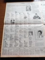 Cumhuriyet 2 Gazetesi - 1 Temmuz 1993 - Doğumu Kontrol Altına Almak Ama Nasıl - Sekiz Yaşında Fahişeler - Kadınlar Kuyumculuğa El Attı - Çevreyi Tüketenlerle Koruyanların Savaşı - Paris'te Bu Kez Nostalji Rüzgarları Esiyor - Çağdaş Sinema Oyuncuları Derneği Başkanı Halil Ergün Oyunculuk Hayatın Ta Kendisidir Dedi - Tina Turner'ın Hiç Utanması Yok - Ünlü Opera Sanatçısı Boris Christoff Öldü - Doğum Günün Kutlu Olsun Türk Sinemalarda - Balanchine Etkisi Ve Bejart'ın İzleri - Beuys'un Dediği Gibi Herkes Bir Sanatçıdır Ama - Karadeniz Oda Orkestrası Aya İrini'de - Yönetmenliğini Sinan Çetin'in Yaptığı Çiçek Abbas 19. Antalya Film Şenliğinde Ödül Kazandı - Yalnız Adam Film Başrolde Cüneyt Arkın - İlyas Salman - Bir Kırık Bebek Filminde Hülya Avşar Ve Orhan Çağman Başrollerdeler Fotoğraf - TV Programları - 2000'e Doğru Mimarlar Ve İstanbul - Nurdoğan Özkaya Mimarlar Odası Genel Başkanı - Yüksek Mimar Mimarlar Odası Ankara Şubesi Başkanı Baran İdil - İlk Kurban Aziziye Karakolu