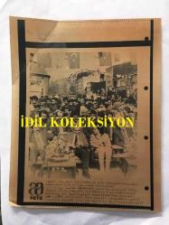 YEŞİLÇAM'IN YILDIZI FATMA GİRİK'İN TIPKI BASIM FOTOĞRAFI - 1989 SEÇİMLERİNDE SOSYAL DEMOKRAT HALKÇI PARTİ SHP'DEN ŞİŞLİ BELEDİYE BAŞKANI SEÇİLEN FATMA GİRİK'İN BAŞKANLIK SÜRECİNDE ÇEKİLMİŞ BİR FOTOĞRAFI - FATMA GİRİK ve NURETTİN SÖZEN, ŞİŞLİ'DE HALİDE EDİP ADIVAR MAHALLESİNE YAPILACAK OLAN HİZMET BİNASININ TEMEL ATMA TÖRENİNDELER, 28 MART 1991  - SİYAH & BEYAZ - 21 x 17 cm EBADINDA
