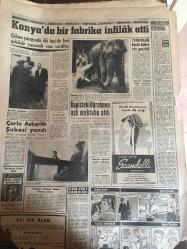 YENİ SABAH GAZETESİ 23 OCAK 1963 YIL :25 SAYI :8574---Almanya ile Fransa Ortak Devlet Oldu --Dış borçlar 12 milyar lirayı buldu ---Umumi bir af için AP kampanya açacak ---Adapazarı nı dün sel bastı --Öğretmenler Şark Hizmeti Görecek --Affın Esasları Tespit Edildi ---Cana nın ailesi sevinç içinde ---Emniyet müdürünün evinin alt katını  soyan dün yakalandı --Haraç Mezat :Siyavuşgil ---11 Yaşındaki yankesici dün yine suçüstü tutuldu --Çanta kilidi yerine asma kilit  gelmiş --Konya da bir fabrika infilak etti ---Çorlu Askerlik Şubesi Yandı --70 Bin liralık kaçak kahve ele geçirildi --Hapiste ki öğretmen aşk mektubu aldı ---Catherine Spaak evleniyor --Galatasaray -Milan --Fabbri :Galatasaray  daha  şanslı dedi ---Galatasaray ve Milan son  hazırlığını tamamladı ---Karagümrük B.Spor için kampa girdi --Futbol :Tokyo Olimpiyadına 16 Takım İştirak Ediyor --NATO İzmir e yılda 81 milyon lira bırakıyor --1 ila 15 yaşındaki otoların vergisi artıyor ---