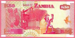ZAMBIA 50 KWACHA 2006 UNC (MZT 171 5057) ÇİL