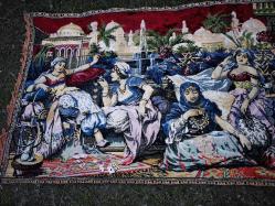 KAHVECİ GÜZELİ DUVAR HALISI 120 X 190 CM AZ KULLANILMIŞ TEMİZ