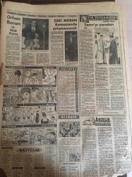 YENİ SABAH GAZETESİ 21 OCAK 1963 YIL :25 SAYI :8572--Devlet Turizmle Uğraşamayacak ---Talebelerin Celal Bayar ı Ziyaretine Müsaade Verilmedi ---Yeni Af Tasarısı Meclise Veriliyor --Kutuplardan yeni bir soğuk dalgası geliyor ---Keban Barajı için Almanya kredi açacak --Aya Yani kilisesi üçüncü  defa  soyuldu --Kasım Kürtleri teslim olmaya  davet etti ---İstanbul Dökülüyor : Siyavuşgil --12,5 liraya satılan on beş yaşında bir kız ele geçti --Şehirde ki  bozuk yollara hiç kimse  sahip  çıkmıyor ---2 Milyonluk kaçak eşya ele geçti ---Orhan Boran ve Küçük Orkestra --Zeki Müren Ramazan da çalışmayacak --Can lı  Venezia Milan 2-1 yendi --Milan Bugün Geliyor --Galatasaray ın B kadrosu B.Spor a 3-2 yenildi --Karşıyaka ve Göztepe galip --İst.Spor ,Kasımpaşa ile yenişemedi :1-1--Tehir  maçları bugün ve yarın oynanacak ---H.Tepe :1 A.Gücü :1--Çocuk felci vakaları artıyor ---