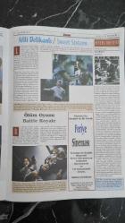 HAFTALIK ANTRAKT SİNEMA GAZETESİ -- 17 -23 EKİM 2003 -- ASMALI KONAK , ÖZCAN DENİZ , NURGÜL YEŞİLÇAY , SELDA ALKOR , MENDERES SAMANCILAR , JAMES ALTUNER , KENNAN BAL , İPEK TUZCUOĞLU , EGE AYDAN , ŞERİF SEZER , DEVRİM SALTOĞLU , CANAN HOŞGÖR , SERRA YILMAZ , SELDA ÖZER , EYLEM YILDIZ -- COMANDANTE , OLİVER  STONE , MORENA FILMS , PENTAGRAMA  FILMS , ALBERTO IGLESIAS , ALEX MARQUEZ , ELISA BONORA -- SİNEMA SOKAĞI , RAHMİ ÇAKMAK -- TEK CÜMLE , ALİ ULVİ UYANIK --  PETA WİLSON -- AFİLİ DELİKANLI , MARTIN COMSTON , ANNMARIE FULTON , WILLIAM RUANE , MİCHELLE ABEREROMBY , TOMMY MCKEE , ROBERT RENNİE --  ÖLÜM OYUNU , TATSUYA FUJİWARA , AKİ MAEDA , TARO YAMAMOTO , MASANOBU ANDO KOU SHİBASAKİ -- BAADER - MEİNHOF , CAN TAYLANLAR , FRANG GİERİNG , LAURA TONKE , HİNNERK SEBÖNEMAN , SARAH RİEDEL -- KURDUN GÜNÜ , ISABELLE HUPPERT , MAURICE BENICHOU , LUCAS BISCOMBE , PATRICE CHERREAU , BEATRICE DALLE , RONA HARTNER --  GİZEMLİ NEHİR , SEAN PENN , TİM ROBBINS , KEVIN BACON , LAURENCE FISHBURNE ...