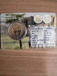 Hayvanlar Serisi 1 Lira Fil  Darphane