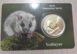 Hayvanlar Serisi 1 Lira Yediuyur