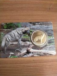 Hayvanlar Serisi Çizgili Sırtlan Darphane 1 TL