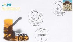 2019 Milli Mücadelenin 100. Yılı Özel Tarih Damgalı Zarf (Samsun Damgalı)