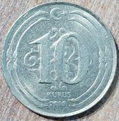 10 KURUŞ, 2019 ÇÇT