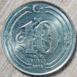 10 KURUŞ, 2019 ÇİL