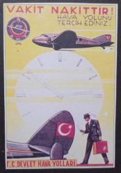 Efemera - VAKİT NAKİTTİR - Hava yolunu tercih ediniz ~ *" Mini ebat ** 6&bull;8 - kitantik - kitaLog