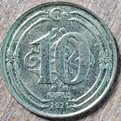 10 KURUŞ, 2021 ÇİL