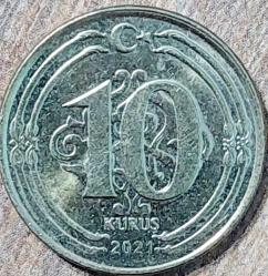 10 KURUŞ, 2021 ÇİL