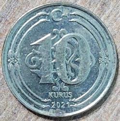10 KURUŞ, 2021 ÇA