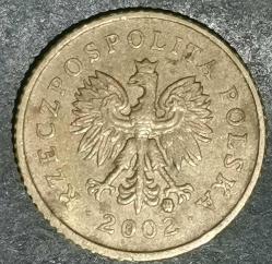 POLONYA 2002   1 GROSZY