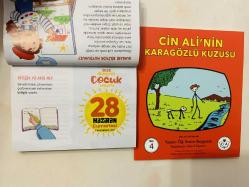 28 Haziran 2025 hediyelik orijinal Diyanet Çocuk takvim yaprağı (Cin Ali kitabı hediyeli:)