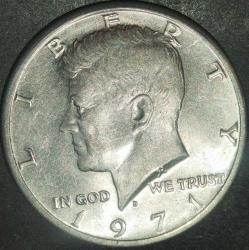 AMERİKA 1972  YARIM DOLAR 50 CENT HATIRA