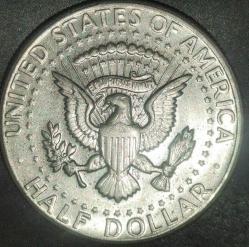 AMERİKA 1972  YARIM DOLAR 50 CENT HATIRA