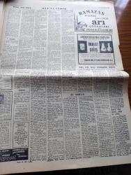 Milliyet Gazetesi - 11 Kasım 1970 - Eski Askerler Aslan Olmazlar Yazan Abdi İpekçi Köşe Yazısı - De Gaulle Öldü - Başbakan Süleyman Demirel Bugün De Gaulle İçin Hazırlanacak Tören İçin Paris'e Gidecek - Atatürk'ü Andık - İsmet İnönü Ankara TV'sindeki Konuşmasında Atatürk Devrimlerinin Laik Cumhuriyet İlkeleri Hücuma Uğrayacaktır Dedi - Sovyet Sınırını Geçtikleri İddiasıyla Gümrü'ye İndirilen Askeri Uçakta Bulunan Albay Cevat Denli 2 Amerikalı General Ve U 8 İade Edildi - Ah Atatürk Sağ Olsaydı Yazan Sadi Koçaş - Kadro Hareketi Yazan Şevket Süreyya Aydemir Yazı Dizisi - Evli Bir Kadının Günlüğünden Yazan Peride Celal Yazı Dizisi - Karaoğlan Yazan Ve Çizen Suat Yalaz - Murat Davman'ın Son Macerası İki Kere İki On İki Eder Yazan Ümit Deniz Yazı Dizisi - Hoş Nemo Çizen Allah Capp - Atatürk'ün İdeolojisi Yazan Yakup Kadri Karaosmanoğlu - Muhammed Ali Clay'in Yumrukları İle Sendeleyen Quarry - Avusturya Basınının Görüşü Cemal Kamacı İyi Rakiple Karşılaştırılmadı - Eczacıbaşı Voleybol